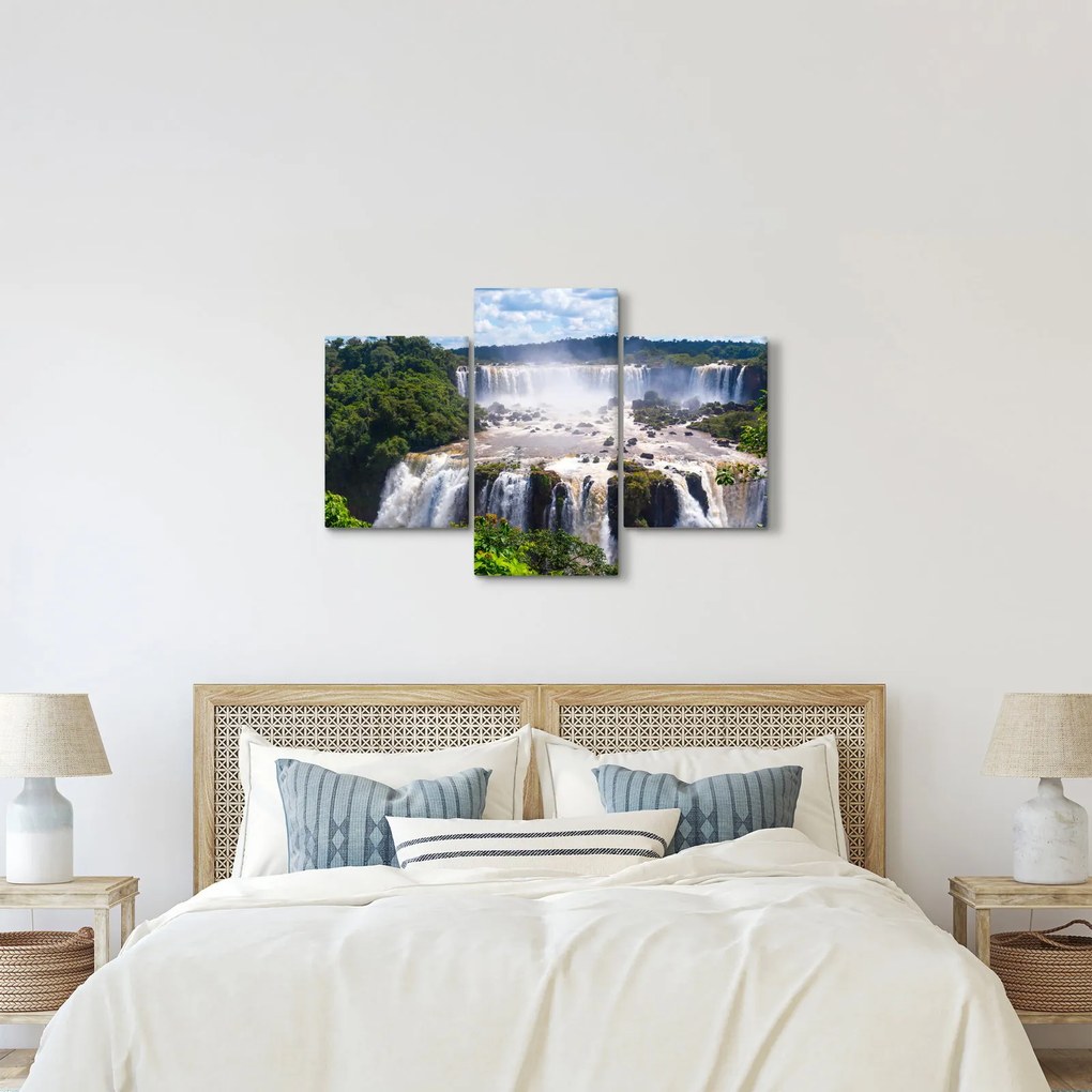 Tablou cu cascadele Iguass (90x60 cm)