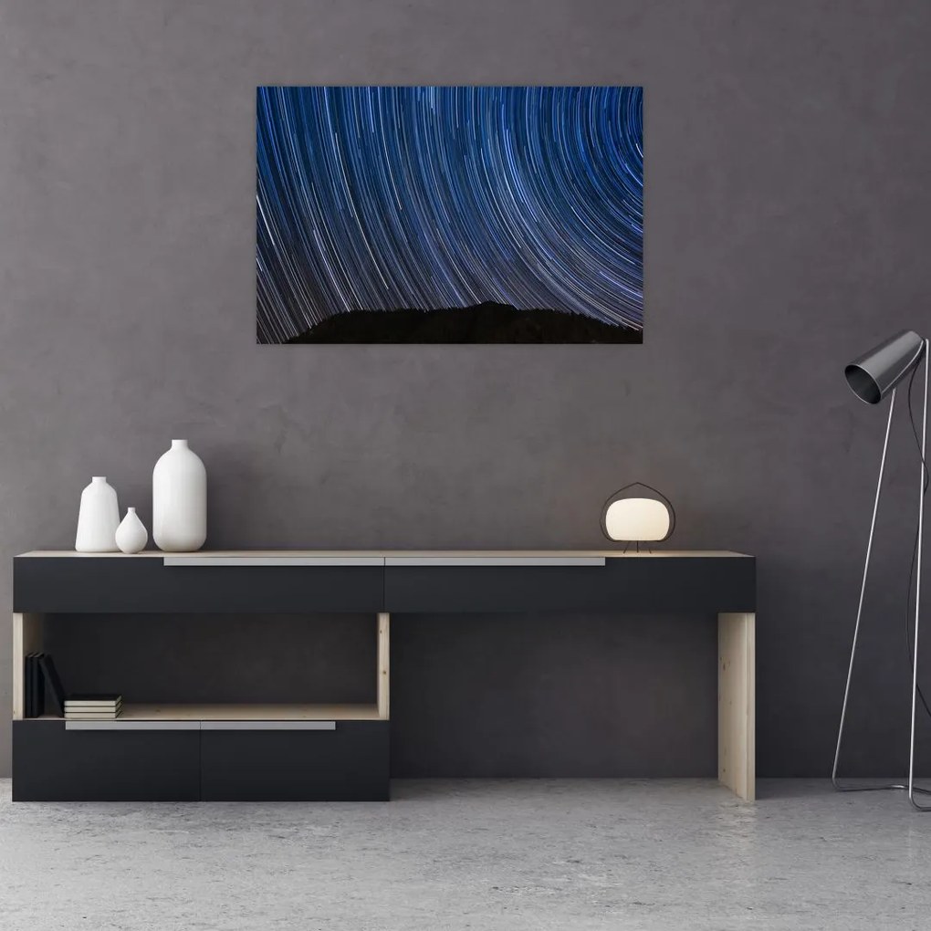 Tablou cu stele noaptea și cerul (90x60 cm)