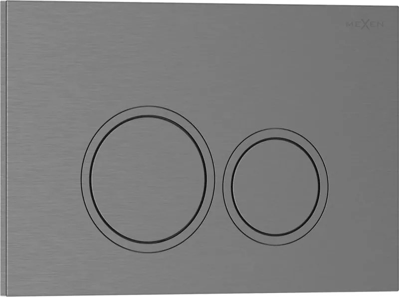 Mexen Tex 01 buton de spălare, gun gray periat - 6101-12