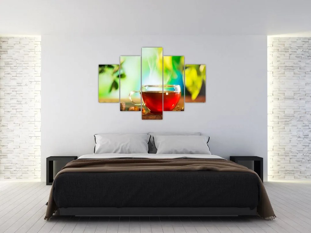 Tablou - Natura moartă, ceai (150x105 cm)