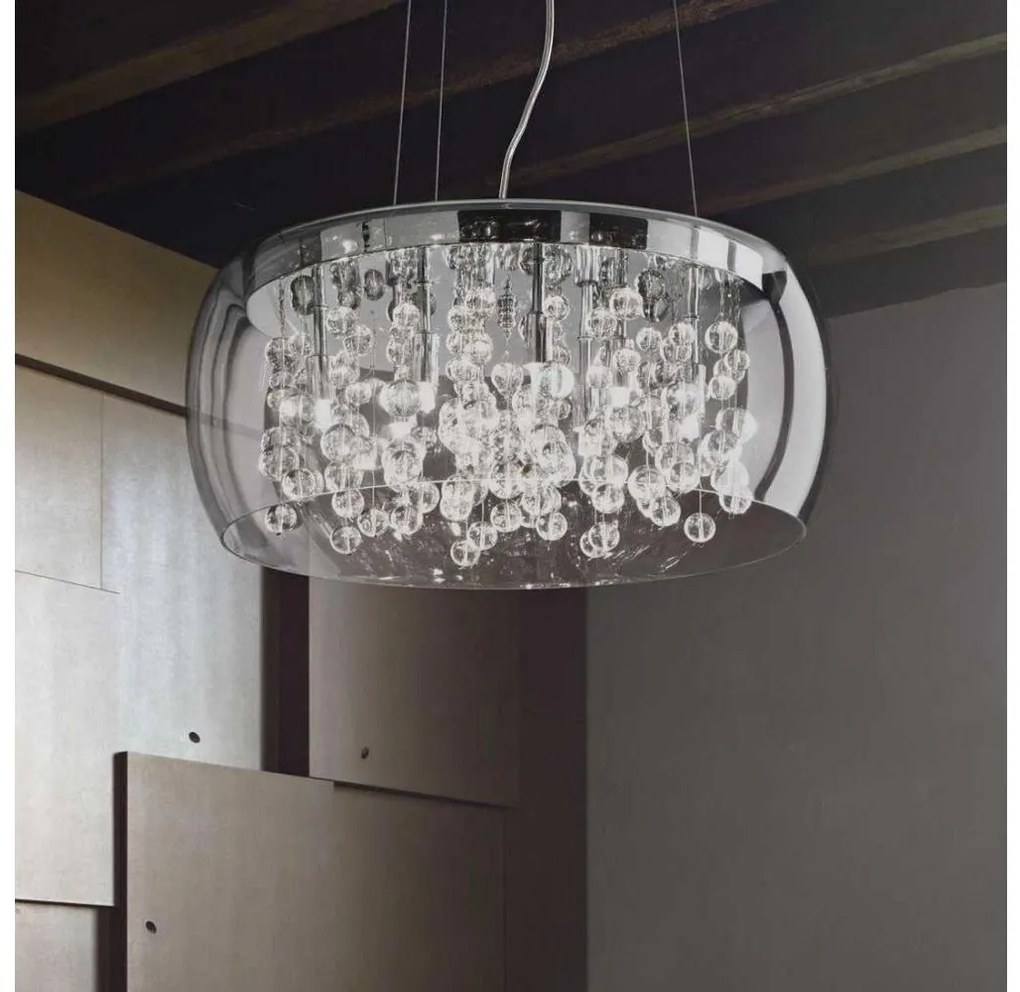 Ideal Lux - Candelabru pe cablu AUDI 8xG9/40W/230V, pr. 50 cm