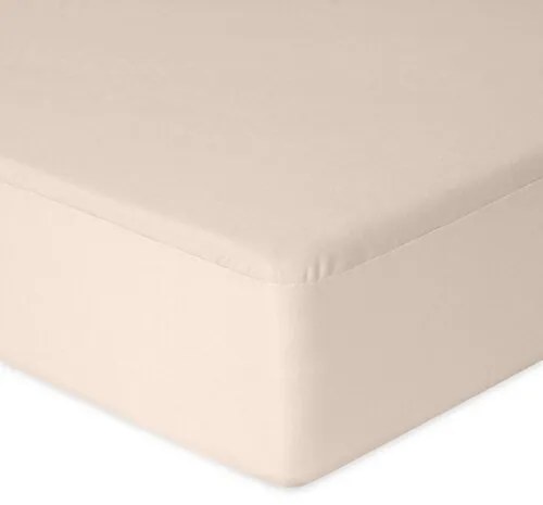 Matex Jersey cearșaf impermeabil bej deschis, 60 x120 x 10 cm, 60 x 120 cm