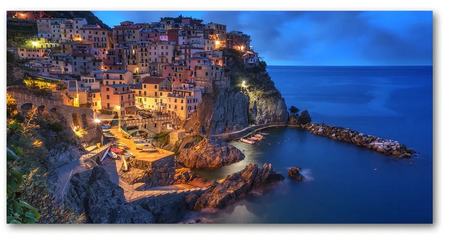 Tablou pe sticlă acrilică Manarola italia