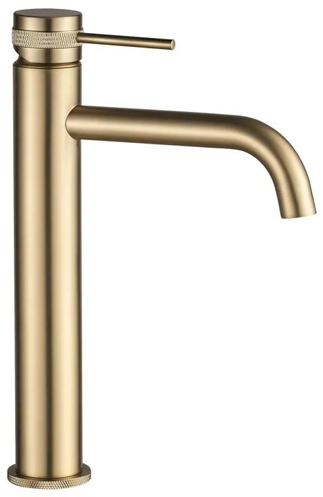 Baterie pentru baie Rea Lungo Grip auriu periat