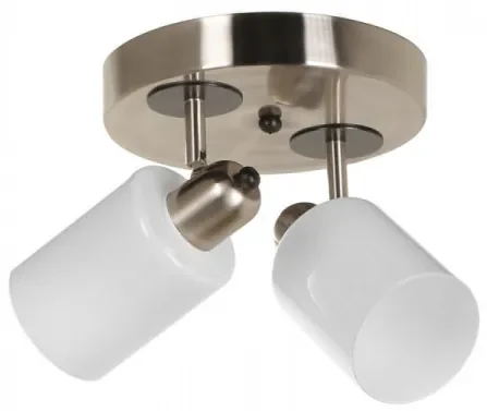 Lustra Nomi, 2 Becuri, Soclu E27, Max 60W, Culoare Alb