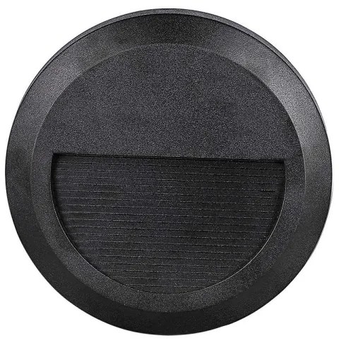 Corp de iluminat LED de exterior pentru scări LED/2W/230V IP65 3000K negru