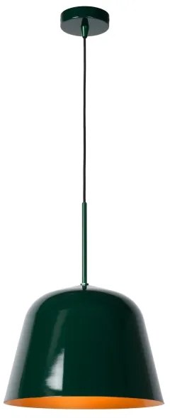 Lustră pe cablu MISHA 1xE27/60W/230V verde Lucide 30482/31/33