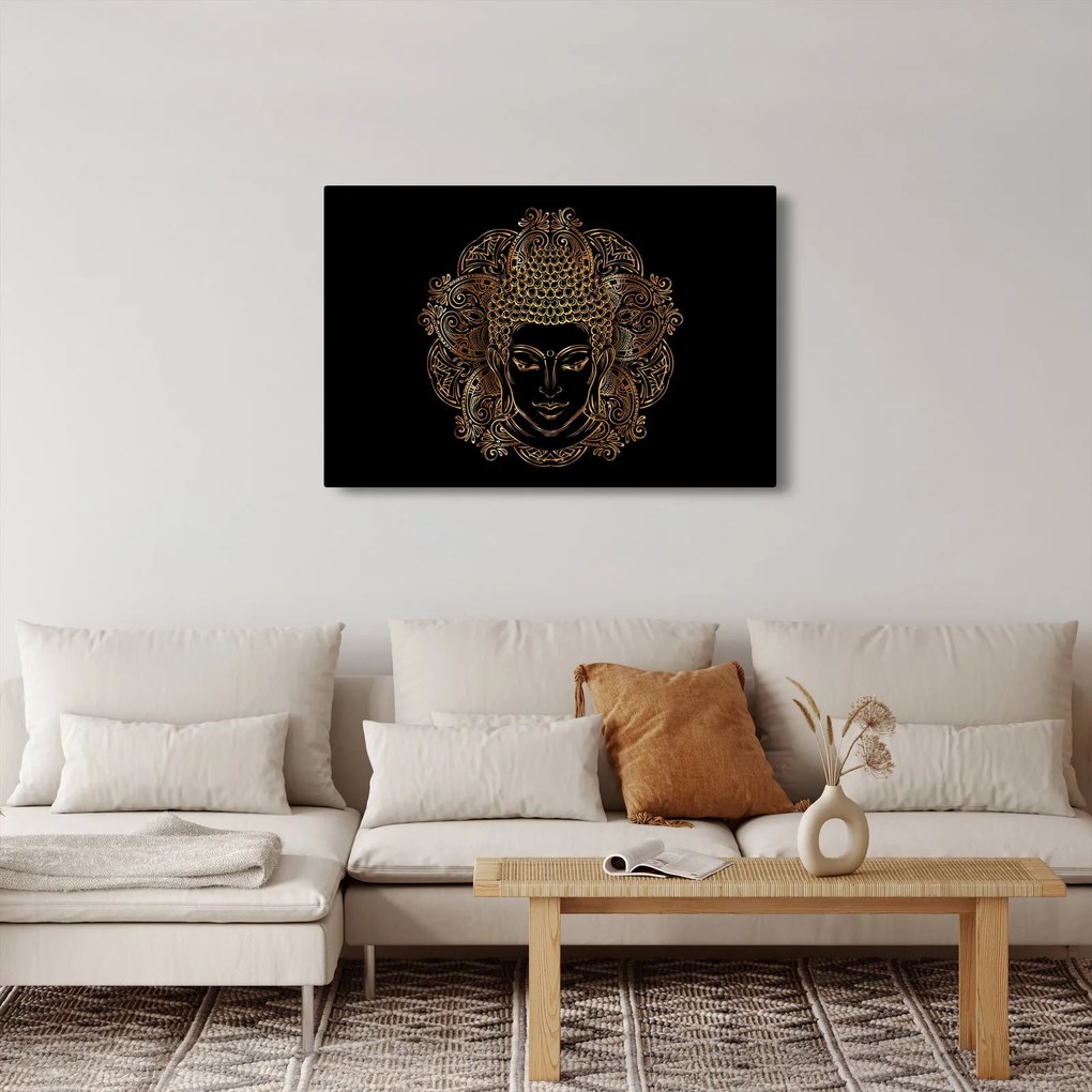 Tablou - Buddha auriu (90x60 cm)