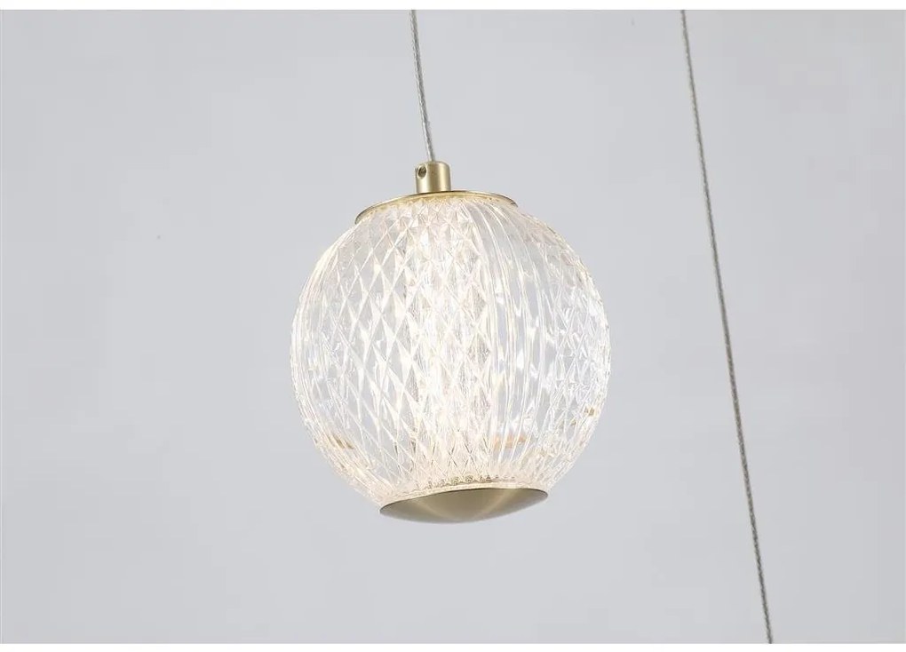 Lustra cu 3 pendule LED design modern decorativ Allure
