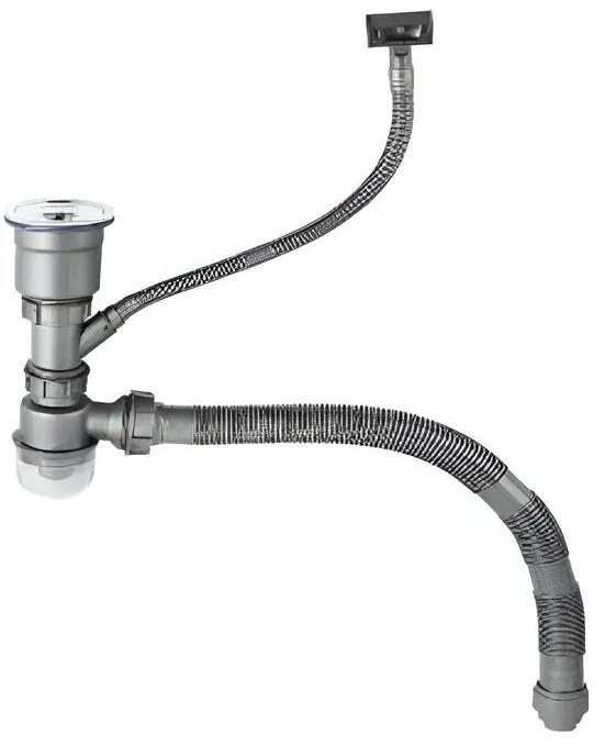 Chiuveta Bucatarie Profesionala , Incorporata in blat, Inox,HM INOX SATIN, 75X45 CM