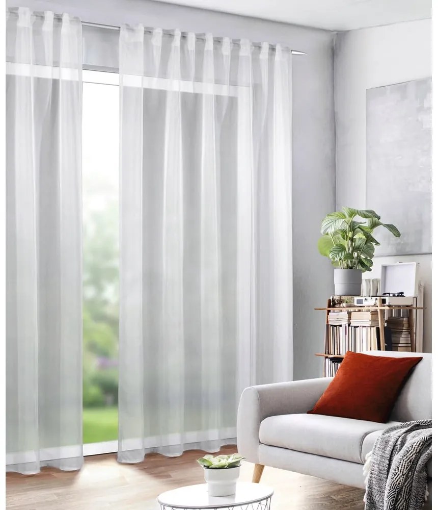 Perdea albă din voal 135x245 cm Uni – Sehlbach