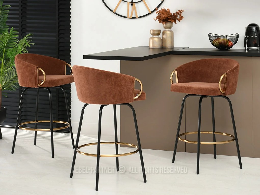 Scaun Carma H (cupru + auriu). 1110656