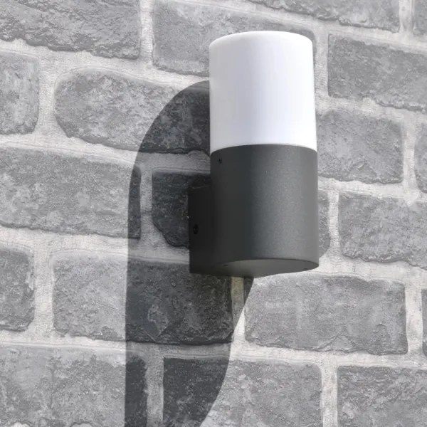 Aplica de perete exterior DALLAS 1xE27/12W/230V IP44 antracit