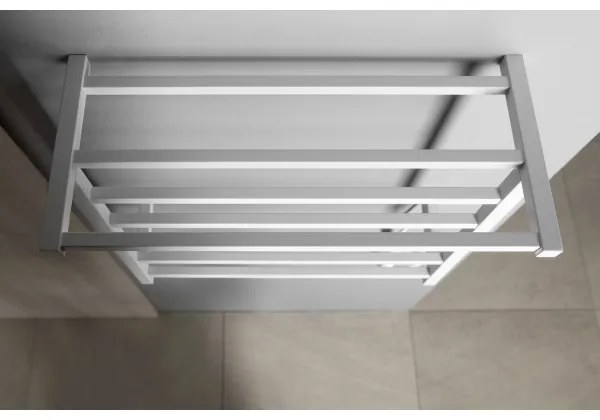 Sapho - Uscător electric pentru prosoape ELZOR 60W/230V 47x50 cm alb mat