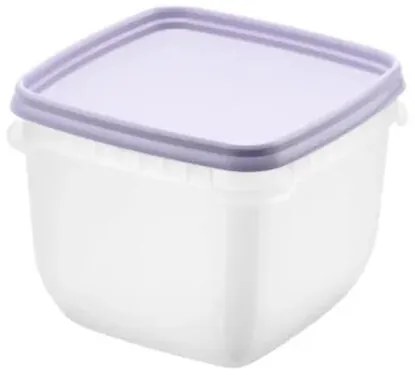 SmartStore Set de recipiente de plastic pentrucongelator 4 buc, lavanda, 750 ml, 750 ml