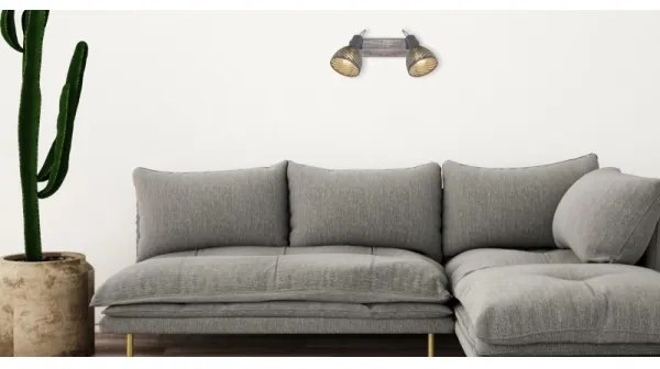 Spot MORI 2xE27/40W/230V Globo 54661-2