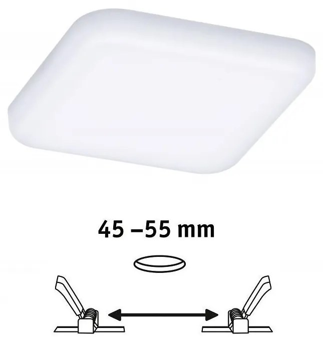 Paulmann 92393 - LED/4,5W IP44 Lampă încastată baie VARIFIT 230V