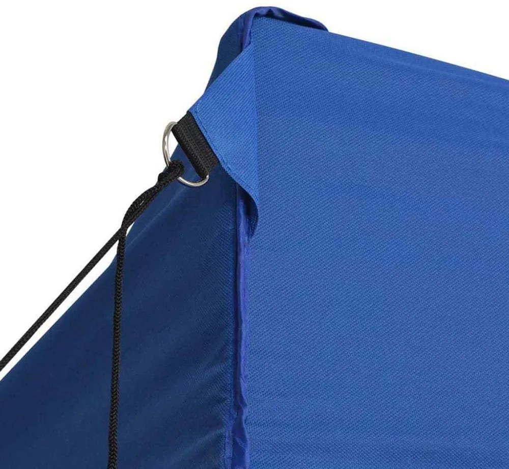 Pavilion pliant 2,9x2,9m-albastru