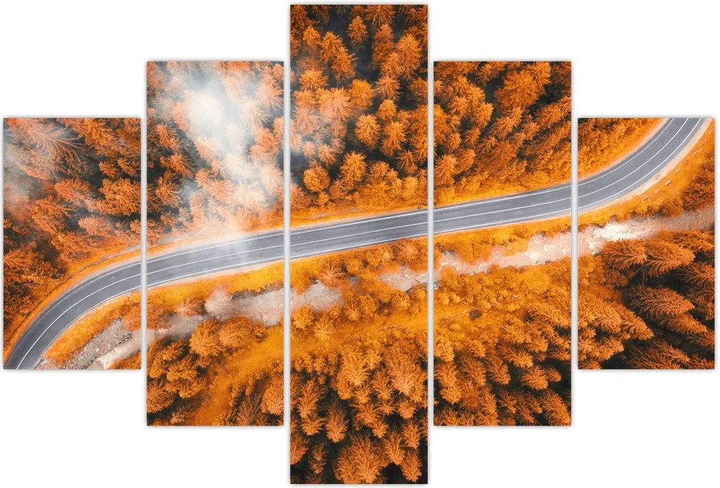 Tablou - Strada montană (150x105 cm)