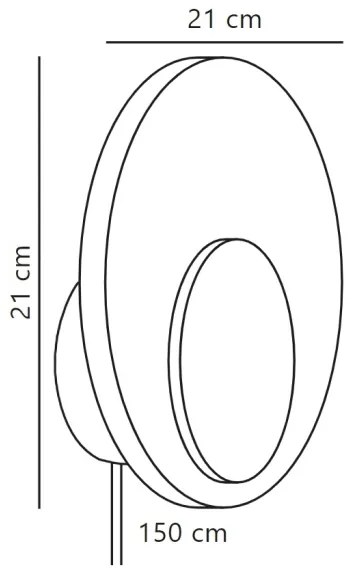Aplică LED dimabilă Nordlux MARSI LED/7W/230V alb