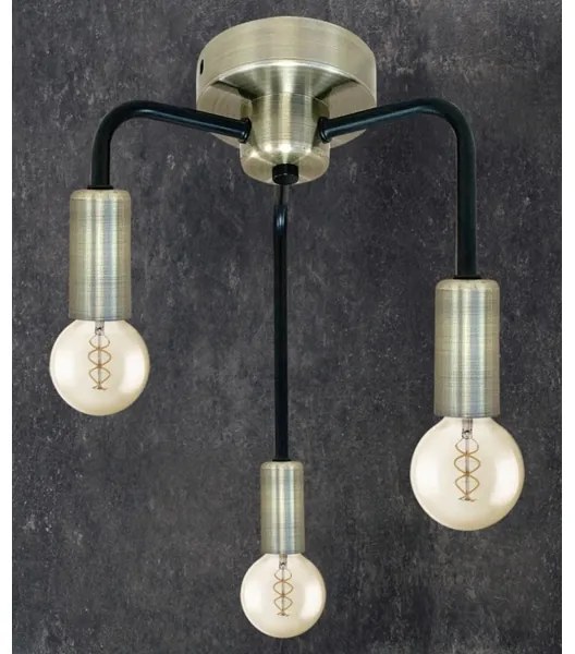 Lustră aplicată SAGA 3xE27/40W/230V