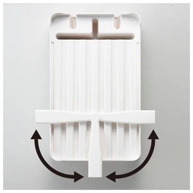 Suport vase YAMAZAKI Tower, alb