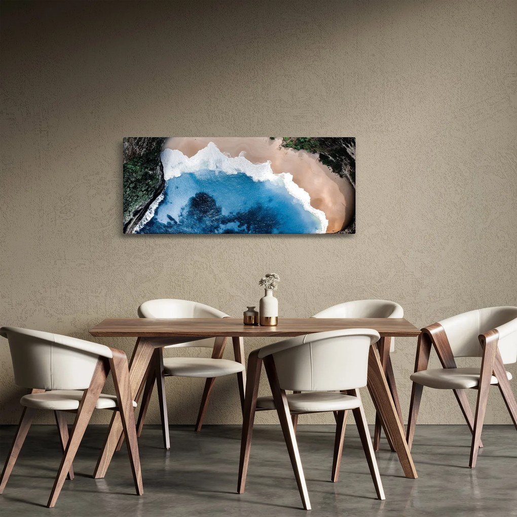 Tablou cu plaja Nusa Penida, Indonesia (120x50 cm)