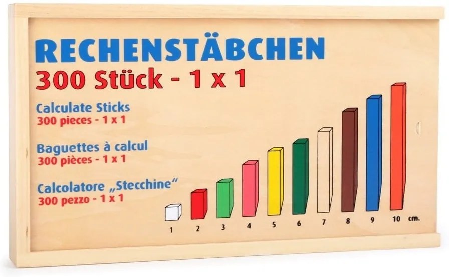Jucărie educativă pentru matematică Legler Sticks