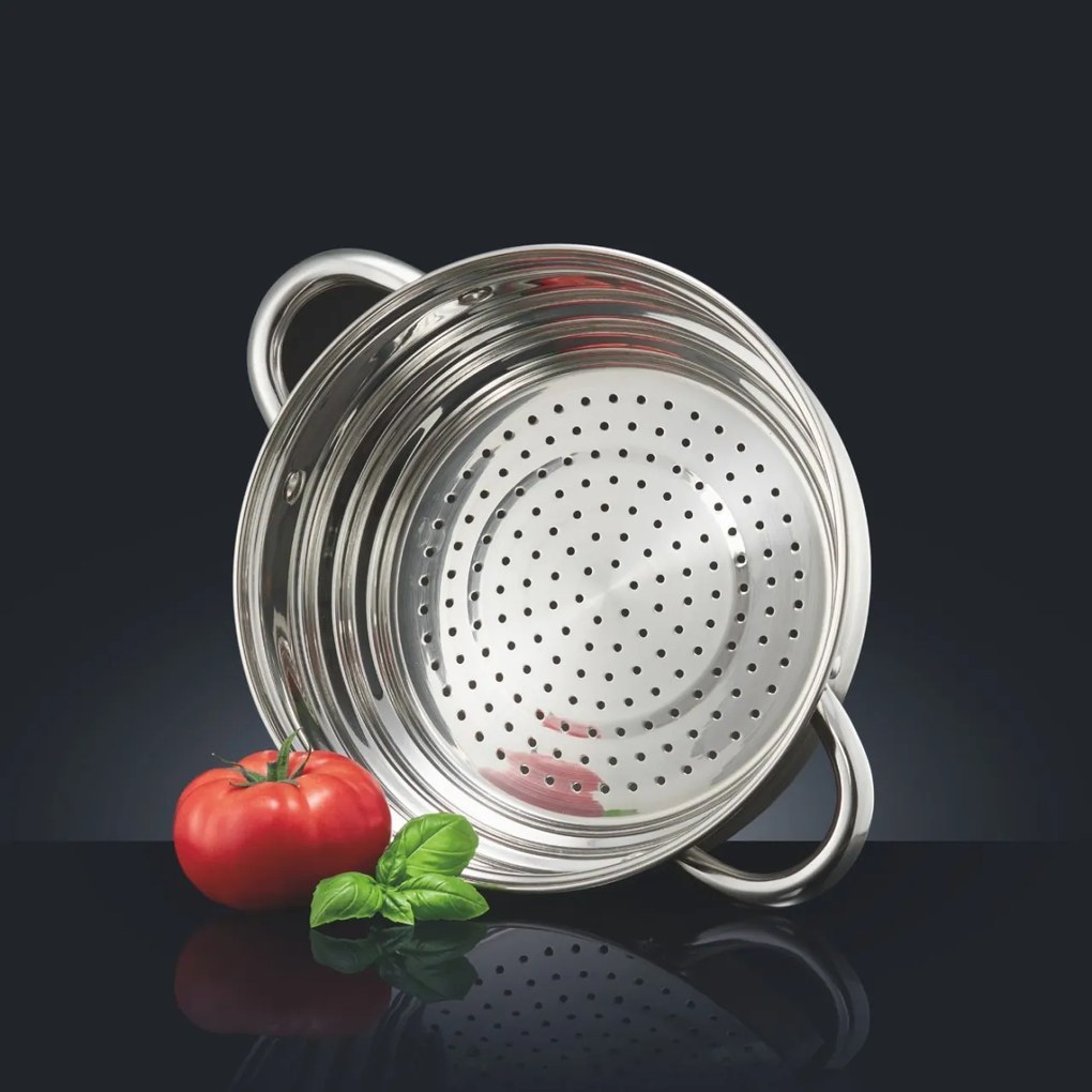 Steamer inox pentru oale 20/22/24cm, Solar