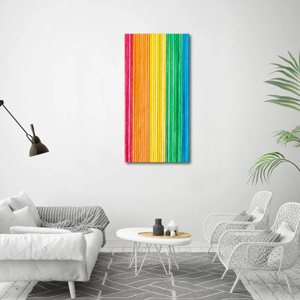 Tablou pe pânză Dungi colorate