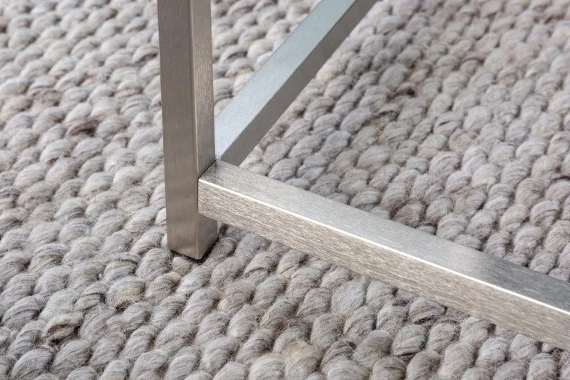 Set de 3 masute design industrial Elements negru