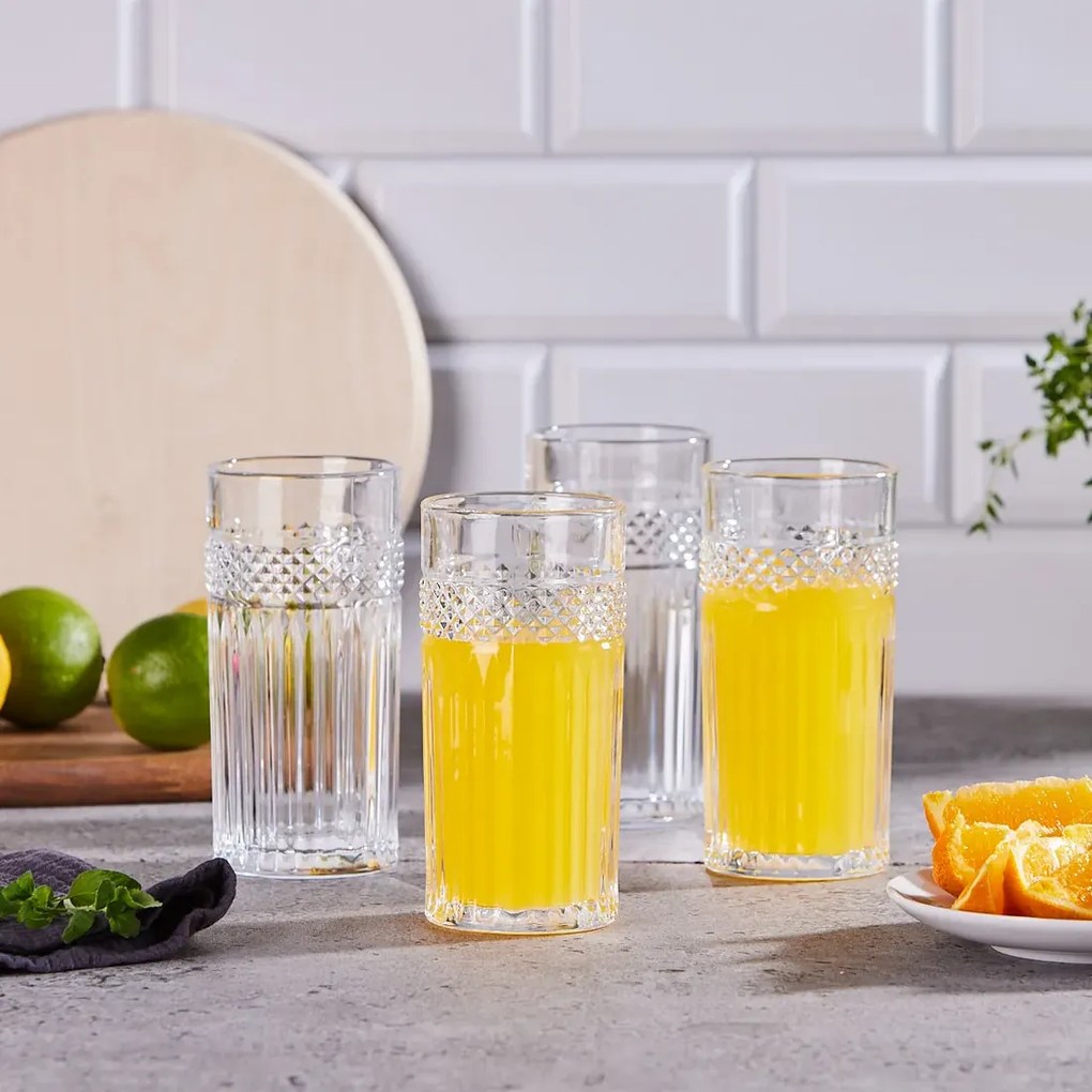 Altom Set pahare înalte Greta 360 ml, 6 bucăți