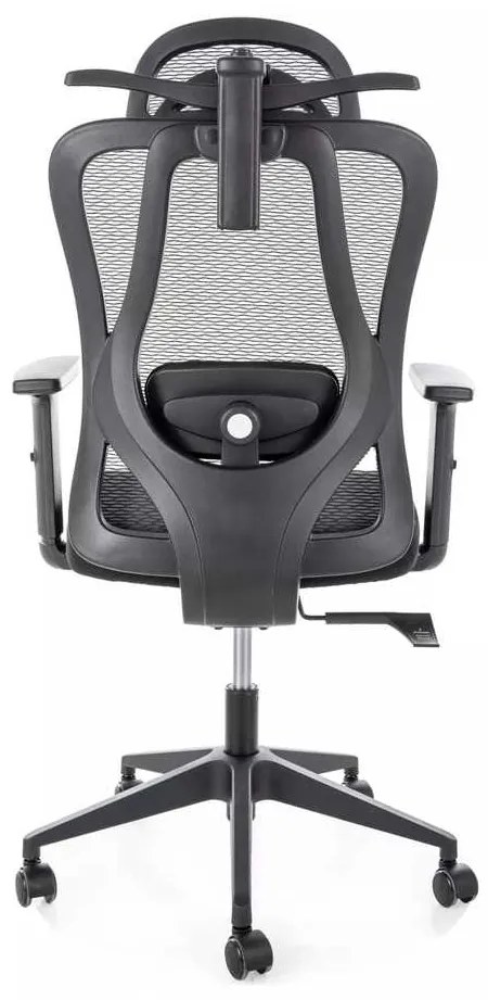 Scaun de birou Valrose, negru