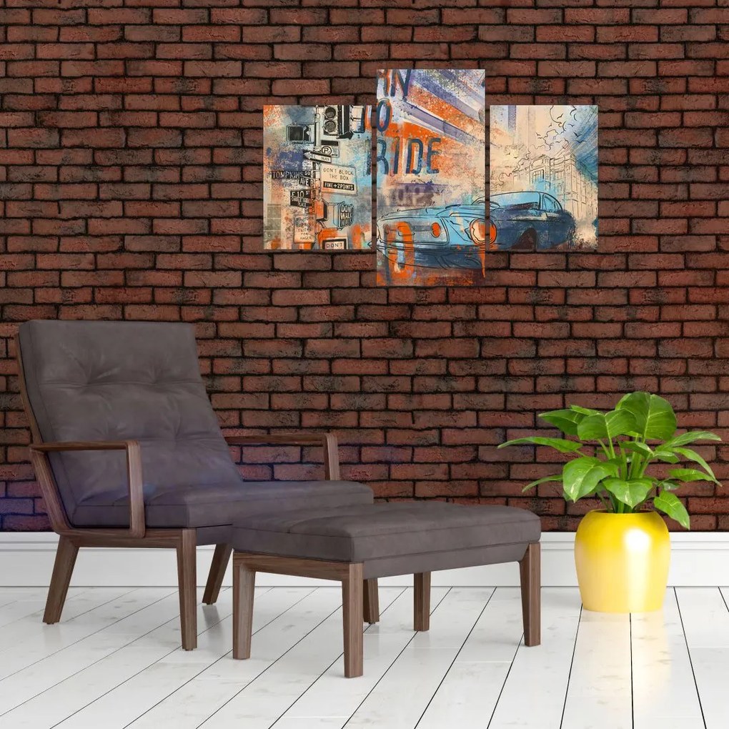 Tablou - Născut să călătorească (90x60 cm)