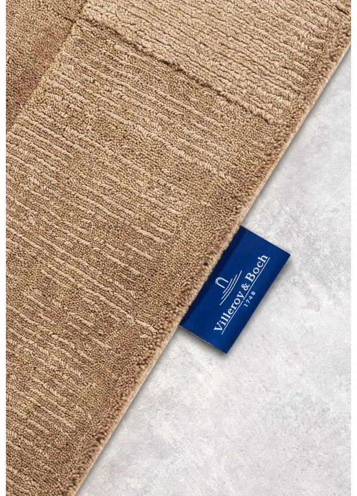 Covor tip traversă bej țesut manual din lână 80x250 cm Charlotte – Villeroy&amp;Boch