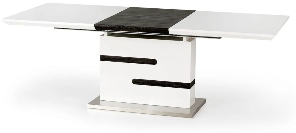 Masa extensibila metal + MDF Monaco - L 160-220 x l 90 x h 76 cm