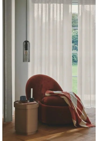 Nordlux - Lampă suspendată pe cablu MIELLA, 1xE27/25W/230V, fumurie