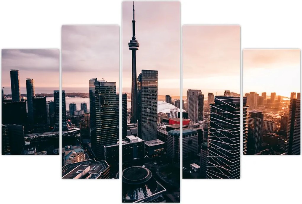 Tablou - Cntru orașului (150x105 cm)