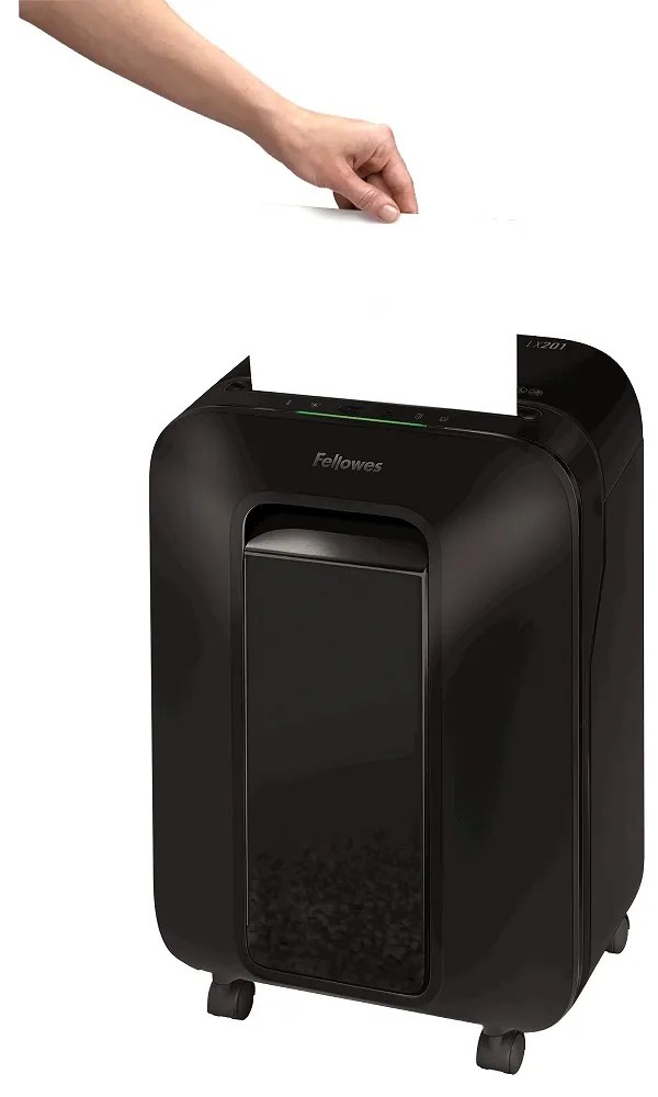 Tocător Fellowes LX 201, negru