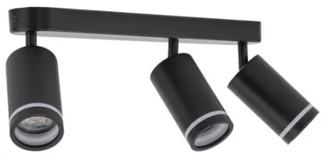Spot JET 3xGU10/10W/230V negru