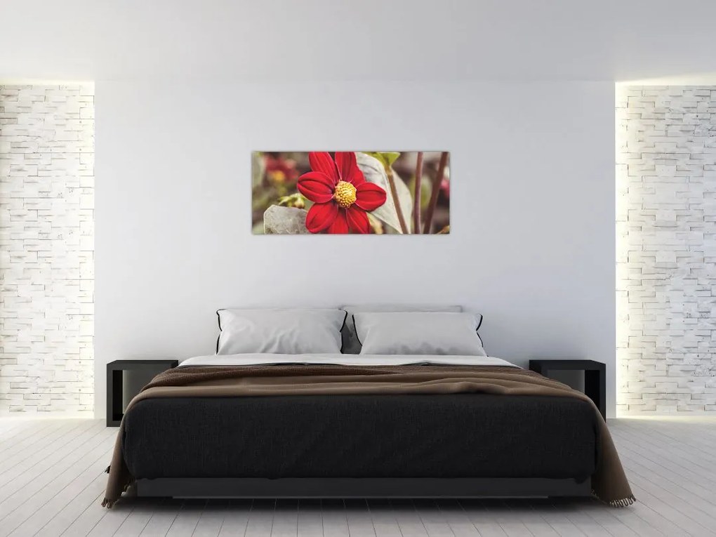 Tablou cu floare (120x50 cm)