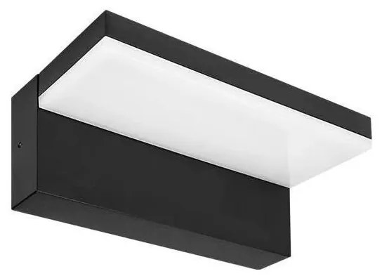 Aplica de exterior LED HESTIO, 9W, 230V, 4000 K, IP44, negru