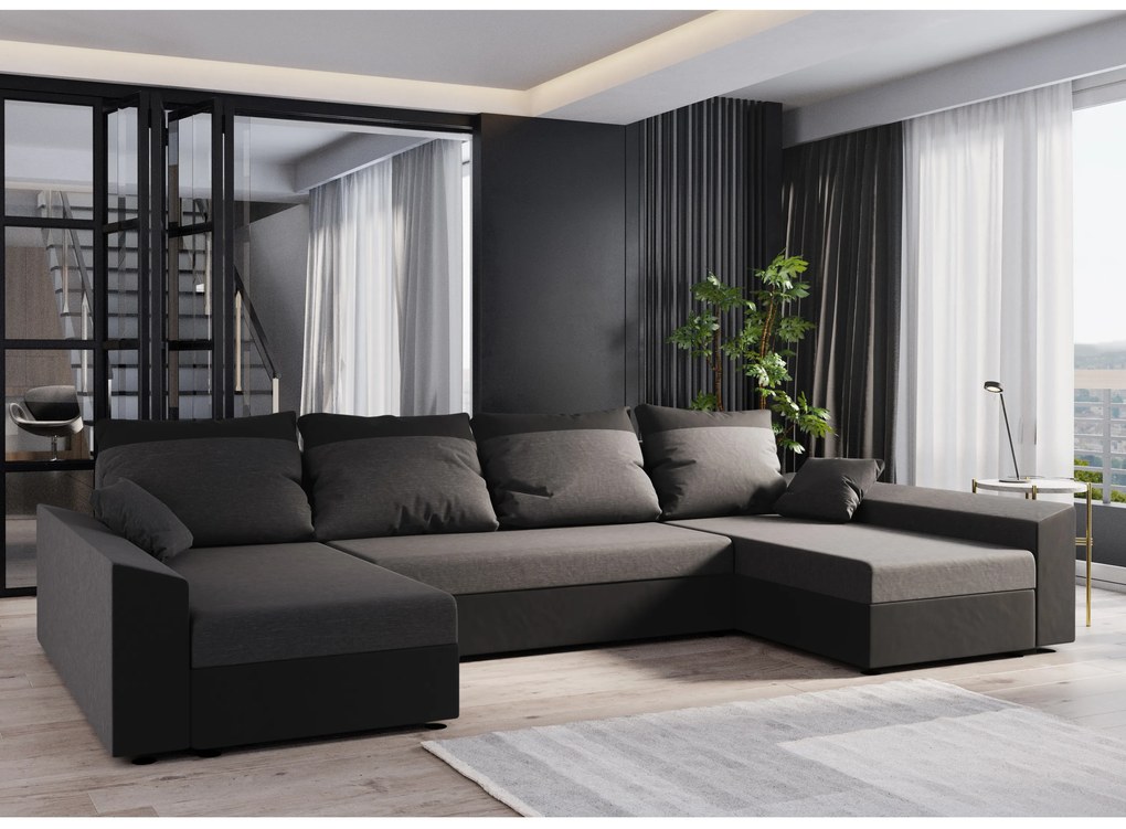Colțar în formă de U Paragon U (maro + Negru). 1057390