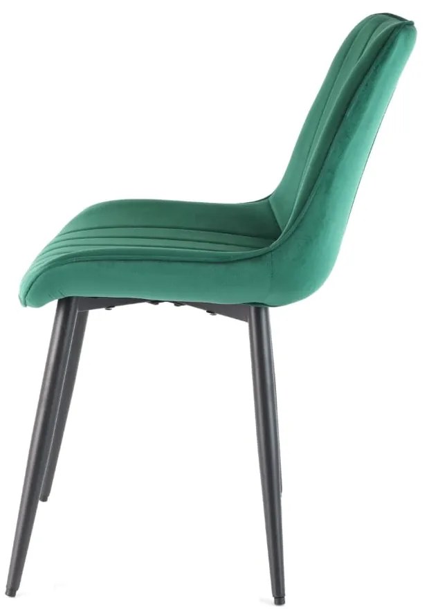 Scaun de bucaterie Rowena, verde închis
