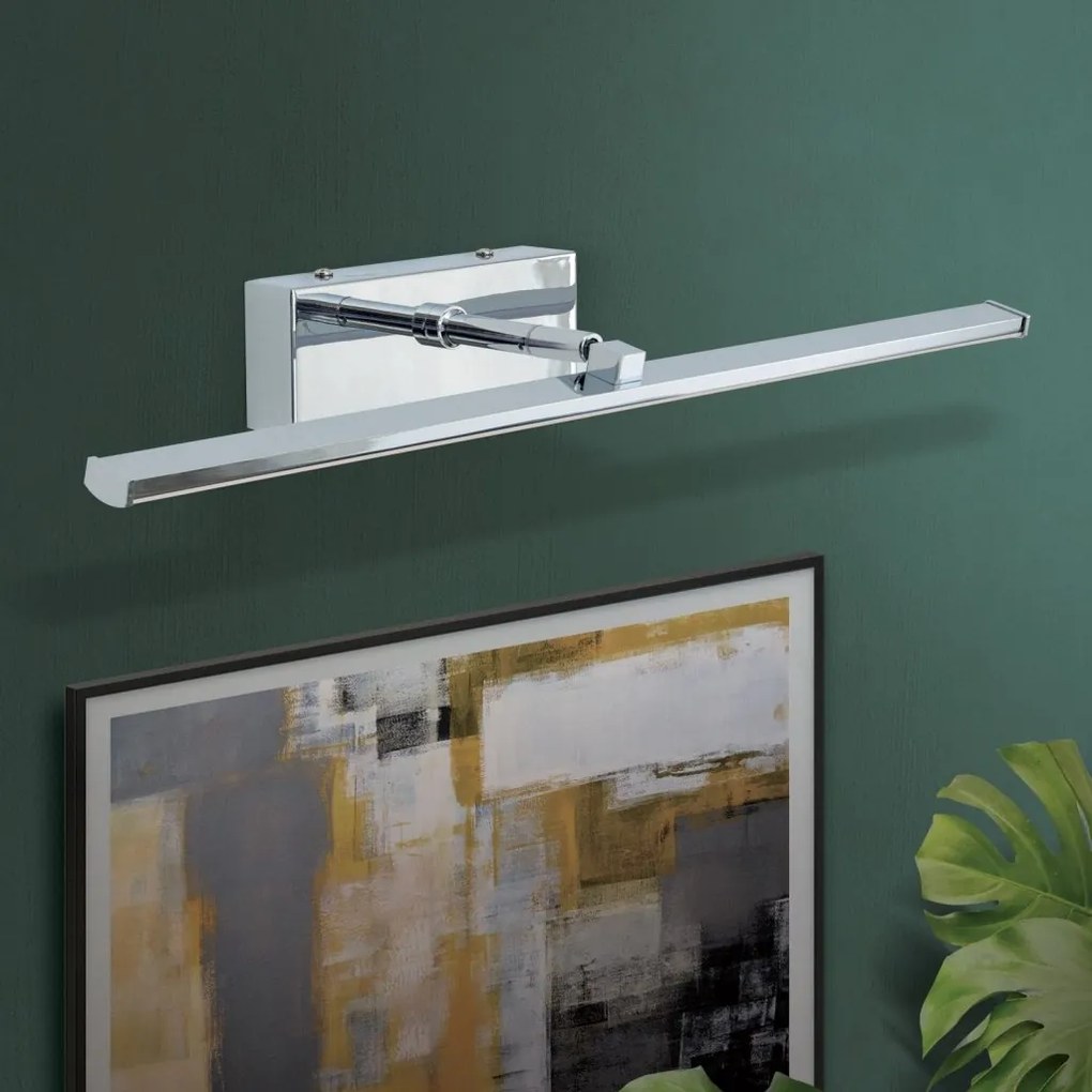 Aplica LED pentru tablou PUBLIO L-50cm crom