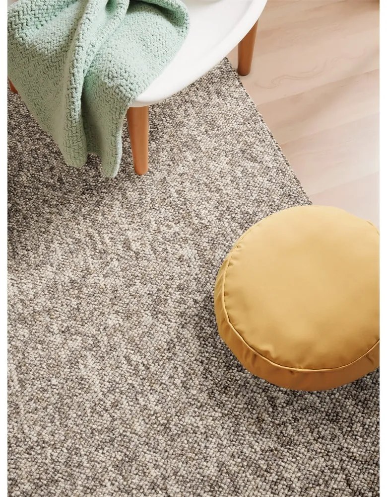 Covor gri lavabil 200x290 cm Rocco Taupe – Elle Decoration