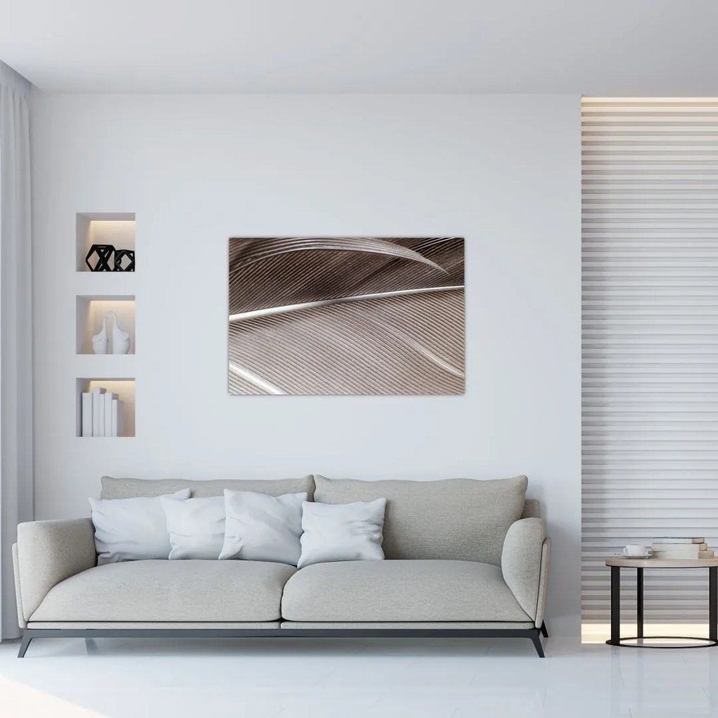 Tablou cu fibre abstacte (90x60 cm)