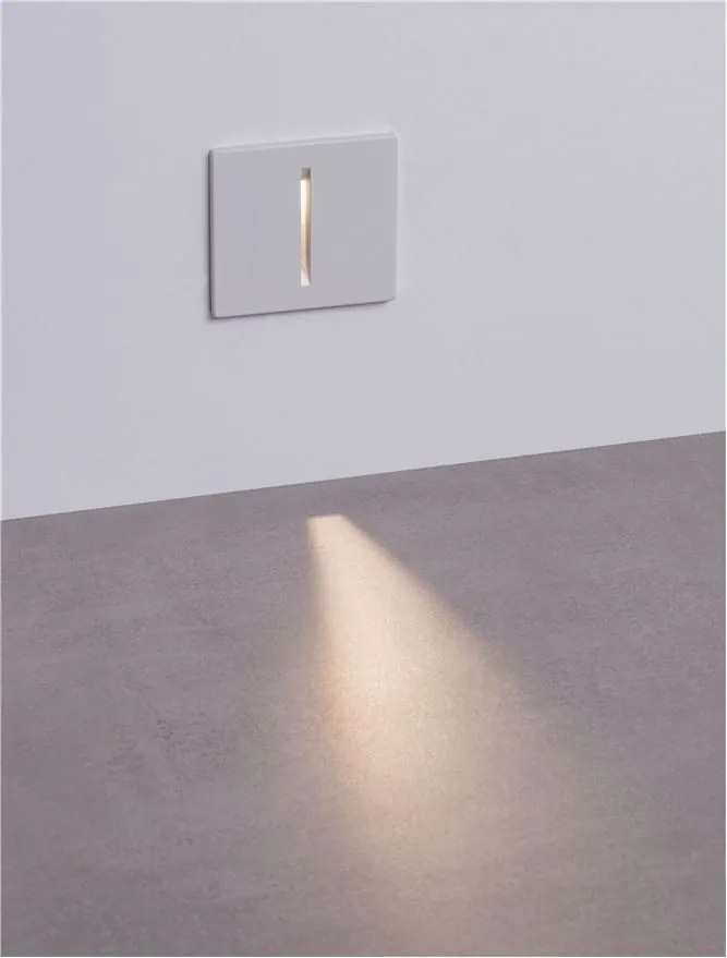 Spot LED incastrat iluminat exterior IP65 AIZEN alb