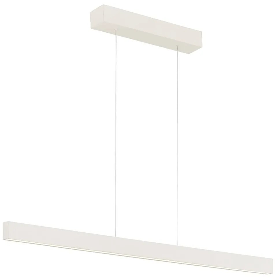Lustra LED suspendata design modern Balans alb