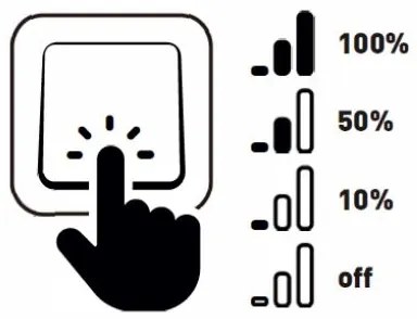 SET 3x corp de iluminat pentru baie dimabil LED/6W IP44 GIL 230V Paulmann 93379